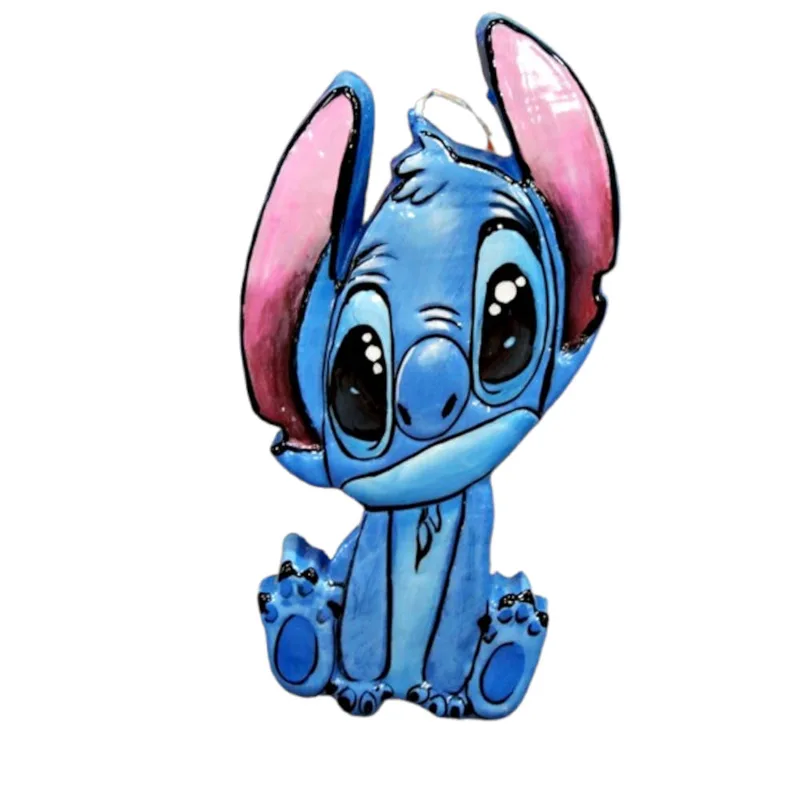 Πασχαλινή λαμπάδα Πλακέτα Στιτς Γαλάζιος 22 x 11,5cm