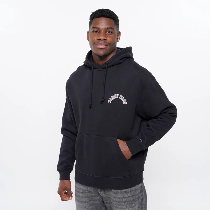 Tommy Jeans Relaxed Novelty Graphic Ανδρική Μπλούζα με Κουκούλα (9000250326_1469)