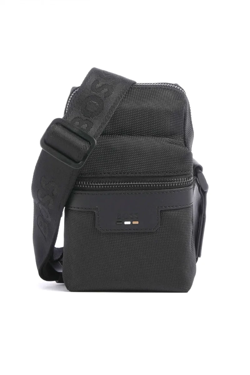 BOSS ΤΣΑΝΤΑΚΙ CROSSBODY RAY_N_MINI NS ΜΑΥΡΟ