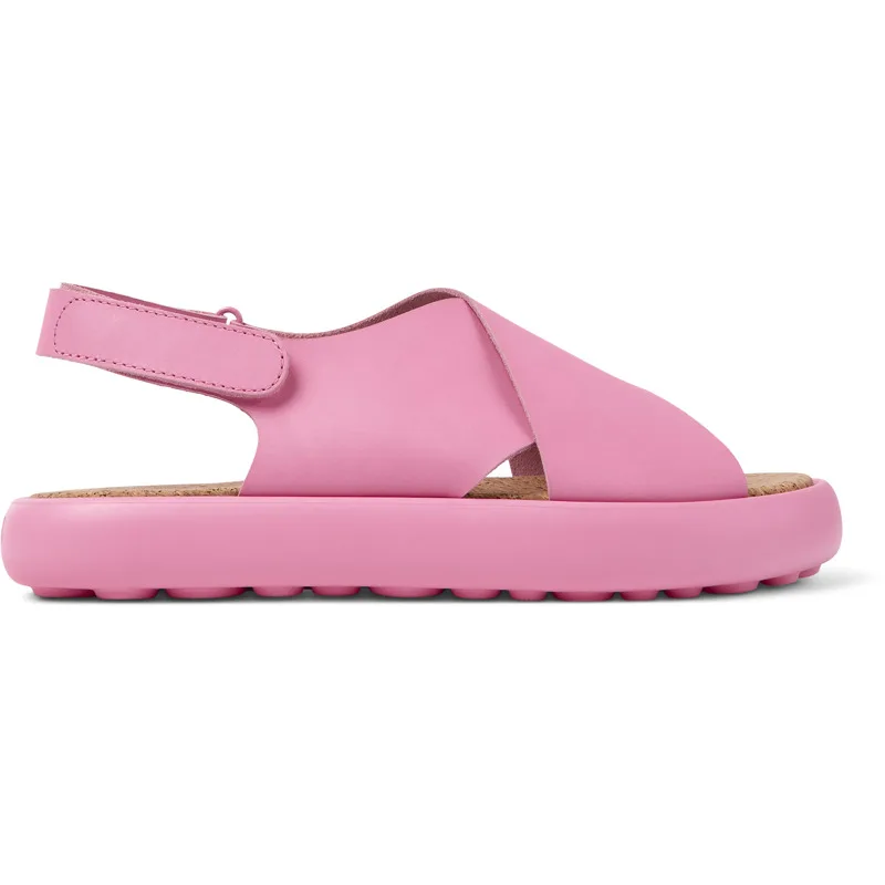 CAMPER Pelotas Flota - Πέδιλα Για Ανδρικα - Ροζ, Μέγεθος 40, Smooth leather