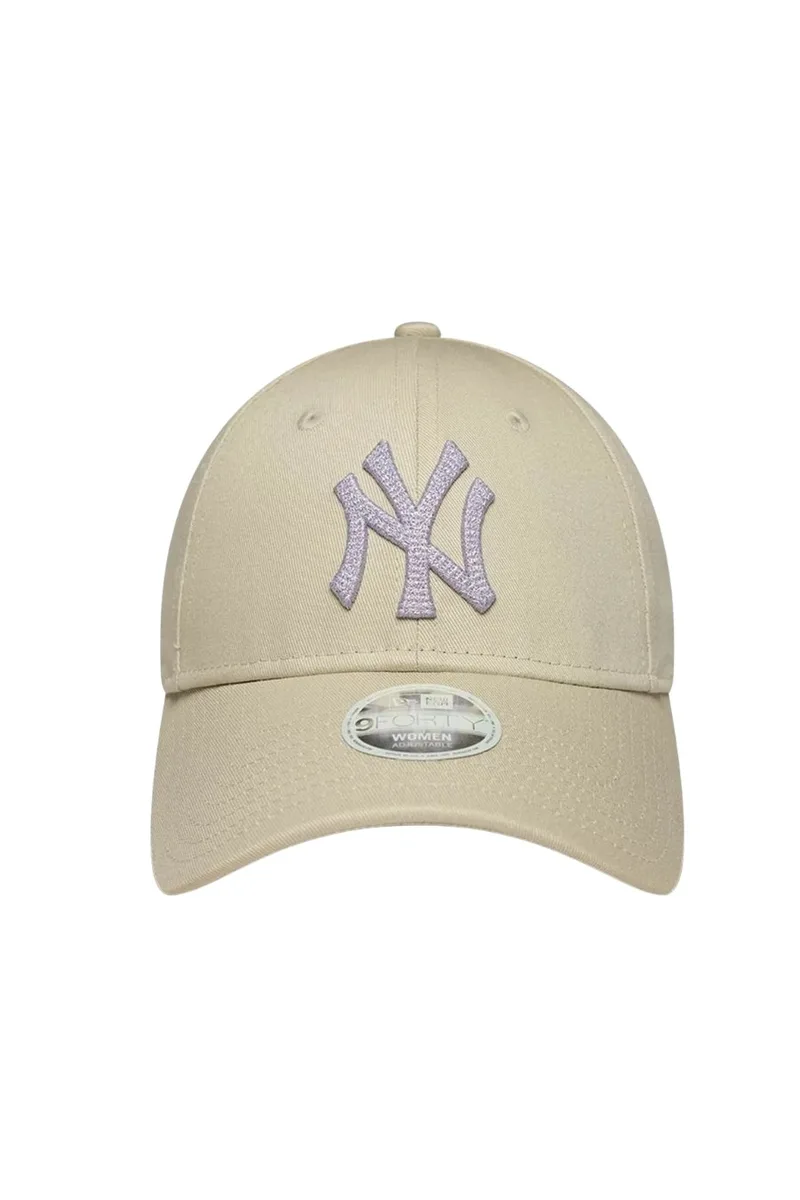 NEW ERA Καπέλα WMNS METALLIC CS 9FORTY NEYYAN - BEIGE-60856353-BEIGE
