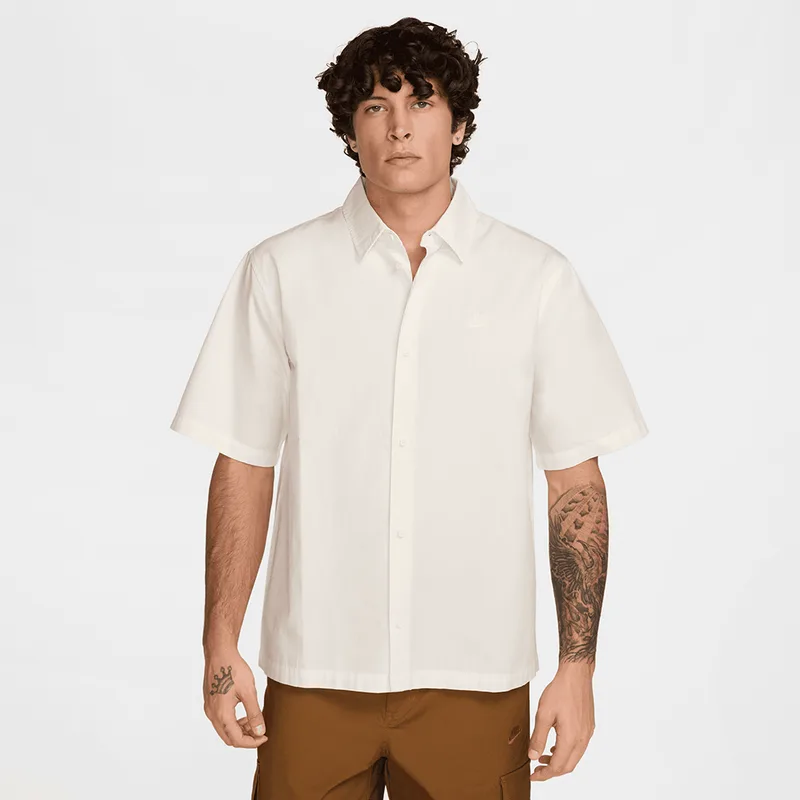 Nike Club Button-Down Ανδρικό Κοντομάνικο Πουκάμισο (9000209342_45385)