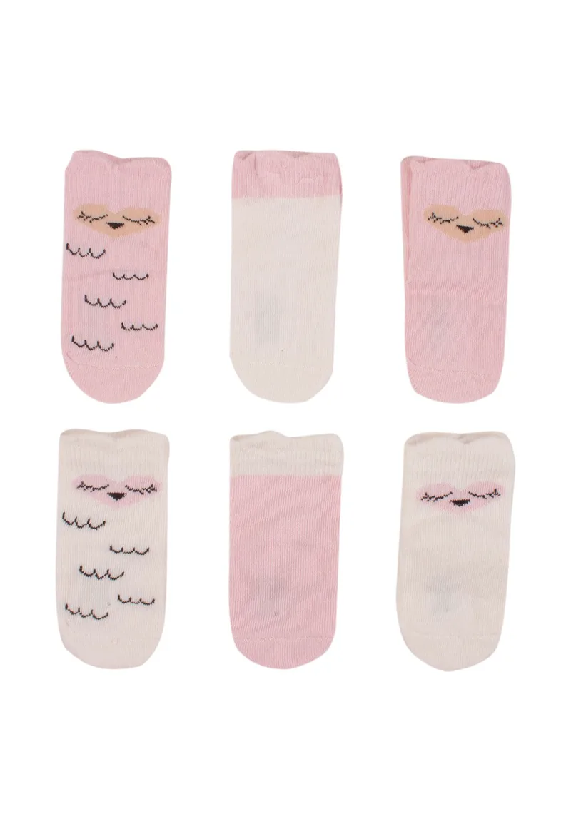 Κάλτσες Bebe Hearts 6 Τεμ. 68195A