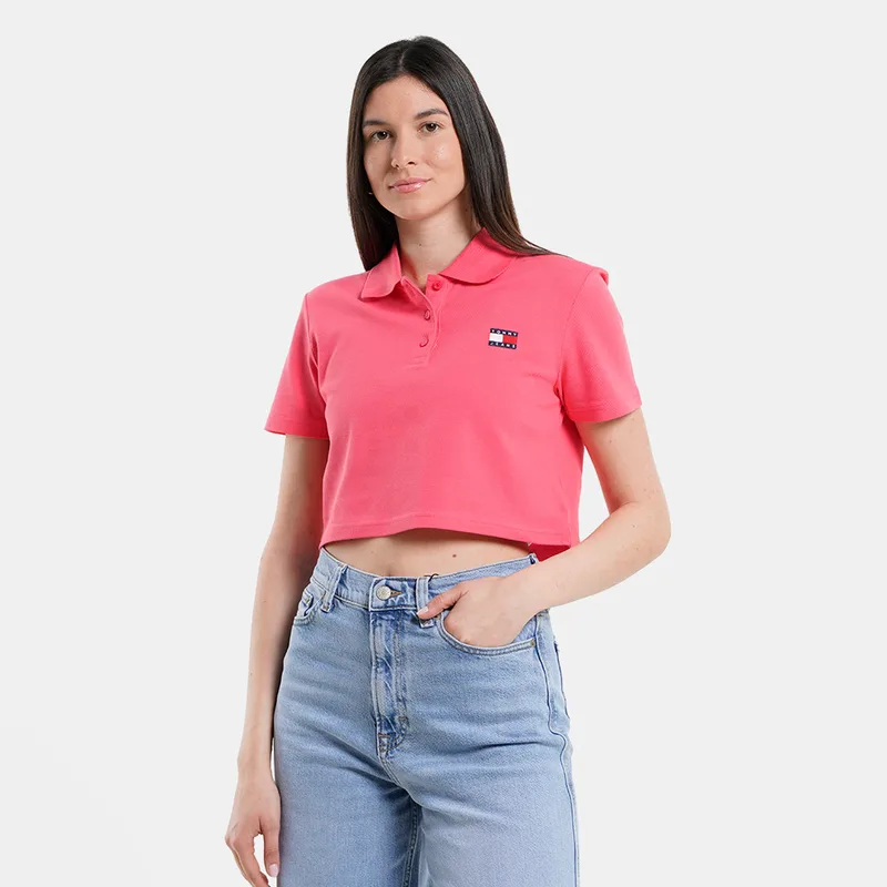 Tommy Jeans Γυναικείο T-Shirt Crop (9000226050_85218)