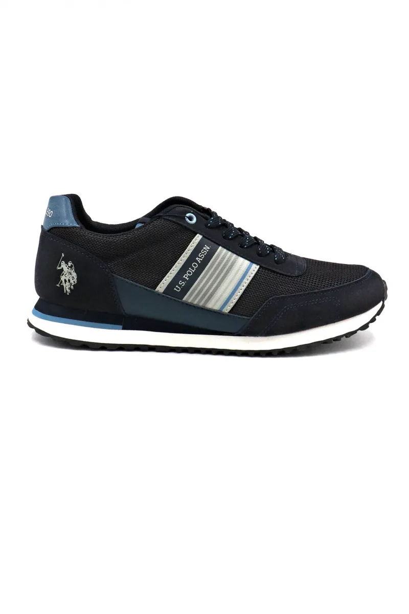 U.S.POLO ASSN ΠΑΠΟΥΤΣΙΑ SNEAKERS XIRIO009 ΜΠΛΕ