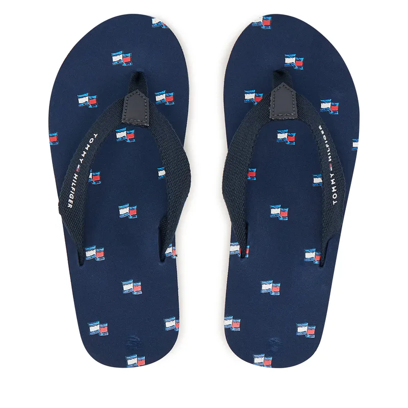 Παντόφλες Tommy Hilfiger T3X8-34409-0058 Μπλε