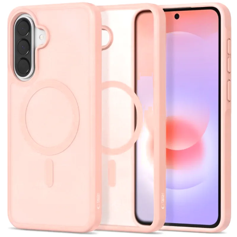 Θήκη Samsung Galaxy A37 / A56 / A36 Tech-Protect MagMat Σκληρή Ημιδιάφανη με MagSafe - Matte Ροζ (5906302322923)