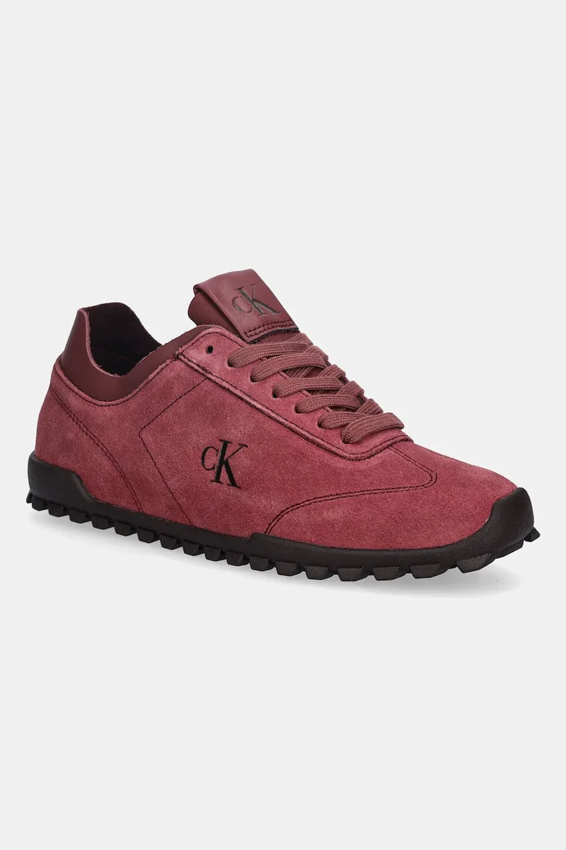Σουέτ sneakers Calvin Klein LOW PROFILE RUNNER SUE MG
