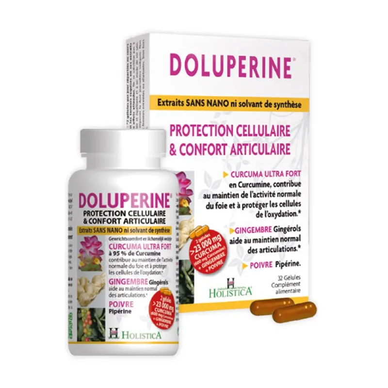 Holistica Doluperine Cellular Protection and Joint Comfort 32 capsules