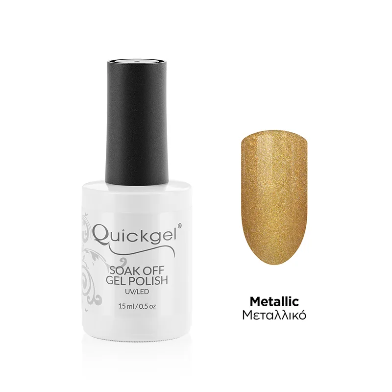 Quickgel No 369 - Χρυσό Metal- Βερνίκι 15 ml