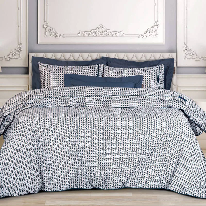 Παπλωματοθήκη King Size Σετ 240x260 Greenwich Polo Essential 2214 Grey 240x260