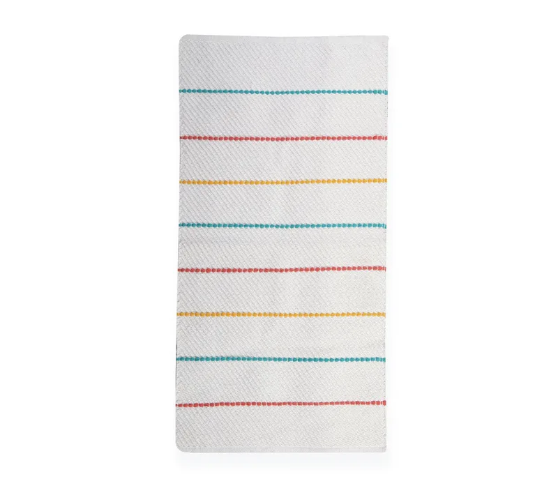 Παιδικό Χαλάκι Nef-Nef Life Line Coral/Yellow 70x140