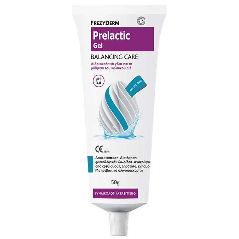 Frezyderm Balancing Care Prelactic Gel Γέλη Ενδοκολπικού Καθαρισμού για τη Ρύθμιση του Κολπικού pH 50g