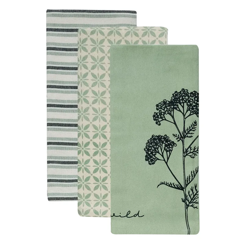Πετσέτες Κουζίνας 40X60 (Σετ 3 Τμχ) Kentia Fazzy 256 (40x60)
