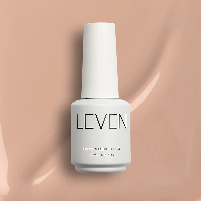 Leven | Ημιμόνιμο βερνίκι 15ml no. 084 Μπεζ