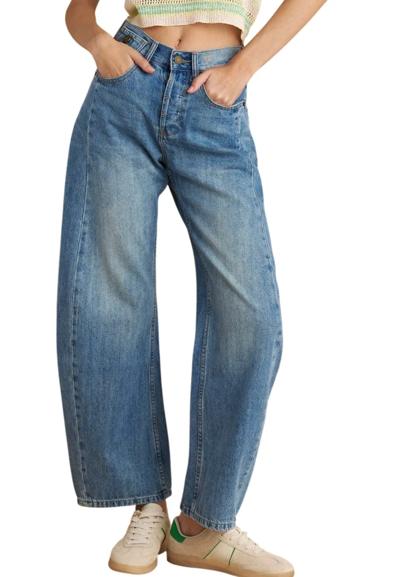 Παντελόνι Jean Attrattivo Low Rise Και Loose 9922931-USED Γυναικείο
