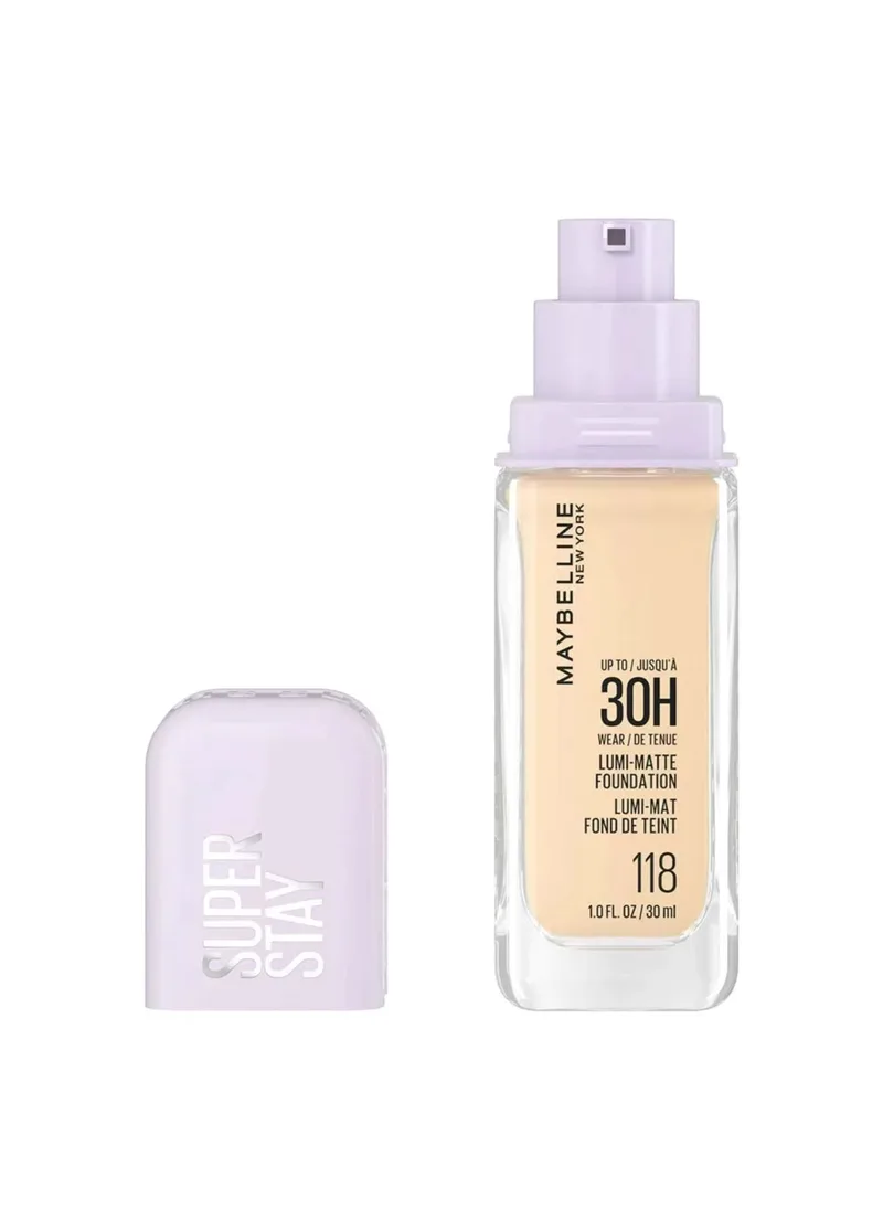 Maybelline & More - Maybelline Superstay Lumi Matte Foundation 118