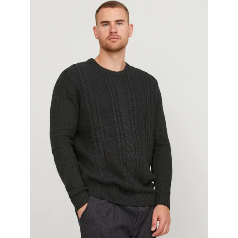 Πλεκτό πουλόβερ "Craig" της Jack & Jones - Black