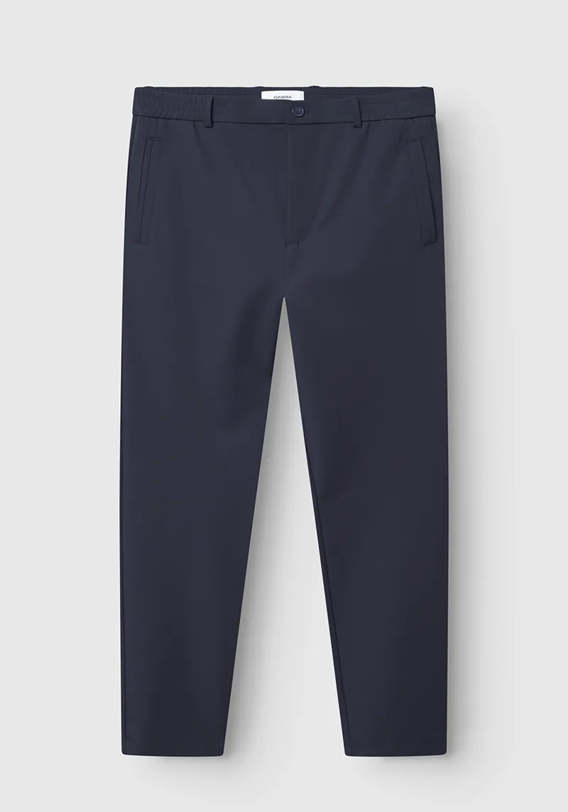 GABBA Chino Παντελόνι της σειράς Monza Bascu - 11590 0580 Navy