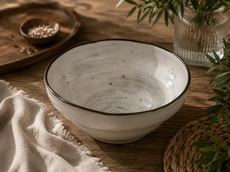 HFA Μπολ Πορσελάνης New Bone China Country Grey 20cm