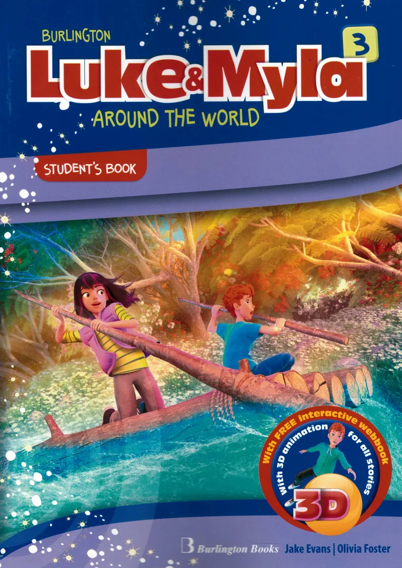 Burlington Luke and Myla 3 (around the world), Student's Book (With free interactive webbook)