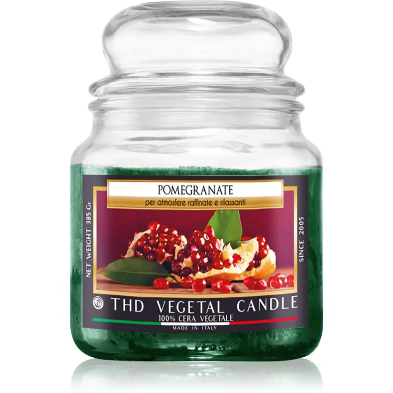 THD Italian Luxury Pomegranate αρωματικό κερί 400 γρ