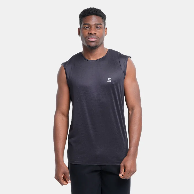 Ipso Running Ανδρικό Αμάνικο T-Shirt (9000258304_1469)