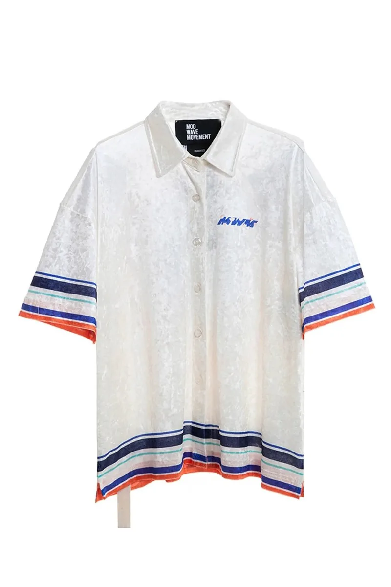 MOD WAVE MOVEMENT Unisex Πουκάμισο - Μπεζ -MW092080389-BEIGE