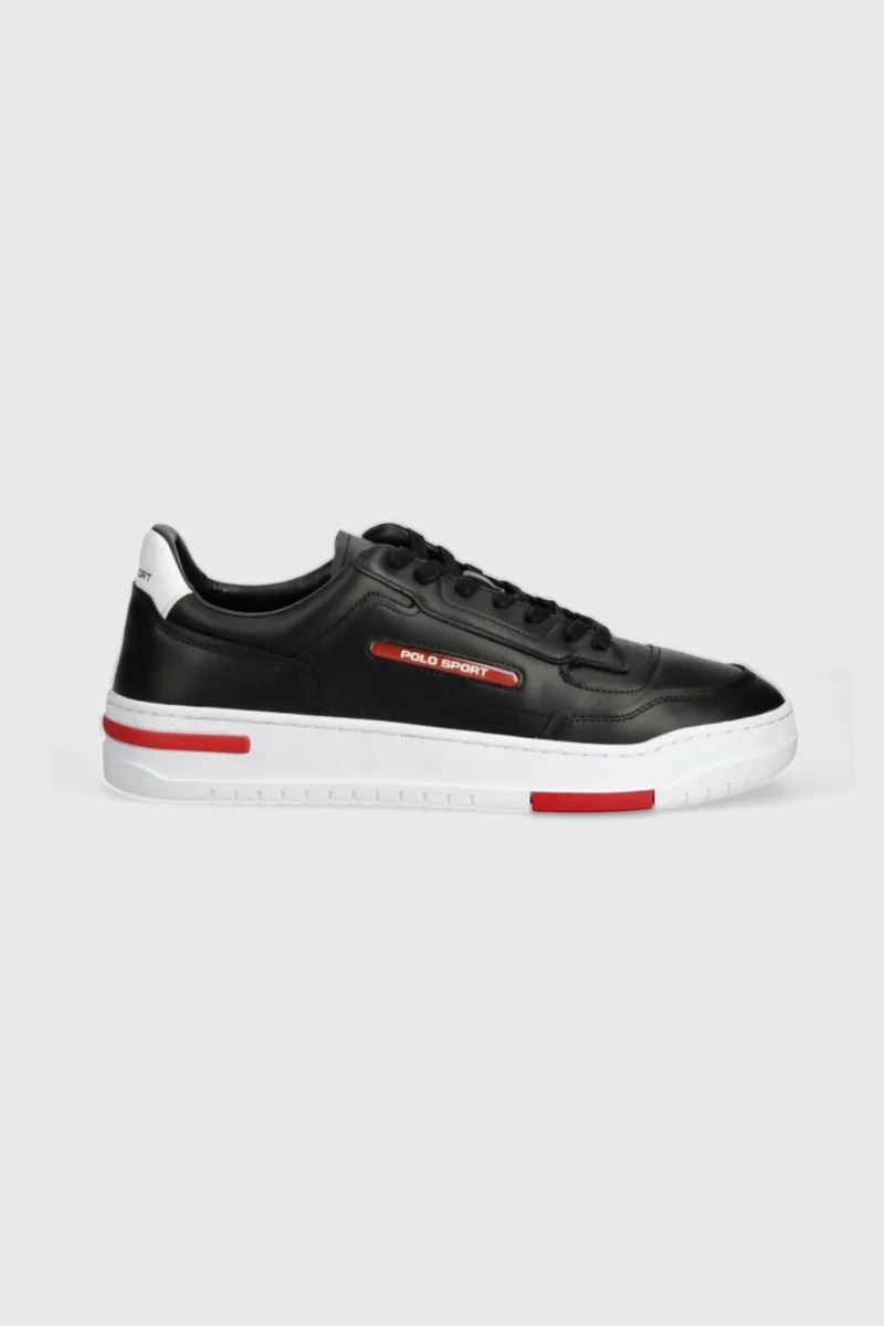 RALPH LAUREN ΠΑΠΟΥΤΣΙΑ SNEAKERS PS 300-SKS-LTL ΜΑΥΡΟ