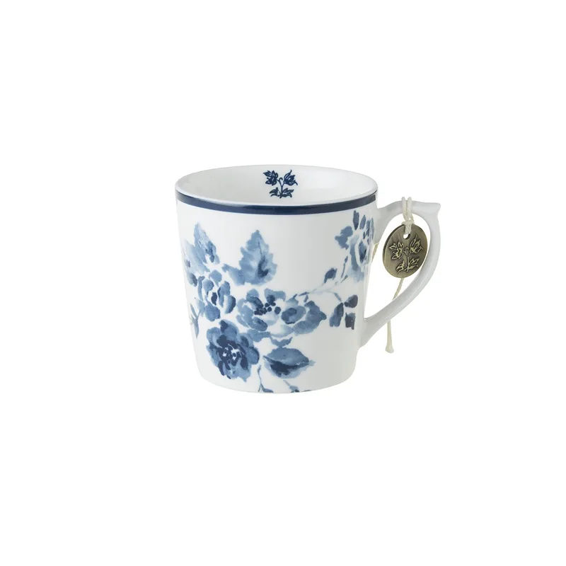 Laura Ashley Κούπα Rose Fine Bone China 220ml Blueprint