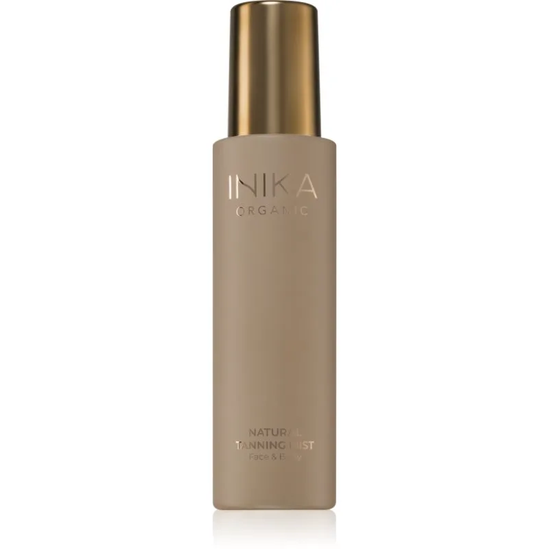 INIKA Organic Tanning Natural Mist Mist αυτομαυρίσματος για σώμα και πρόσωπο 120 ml
