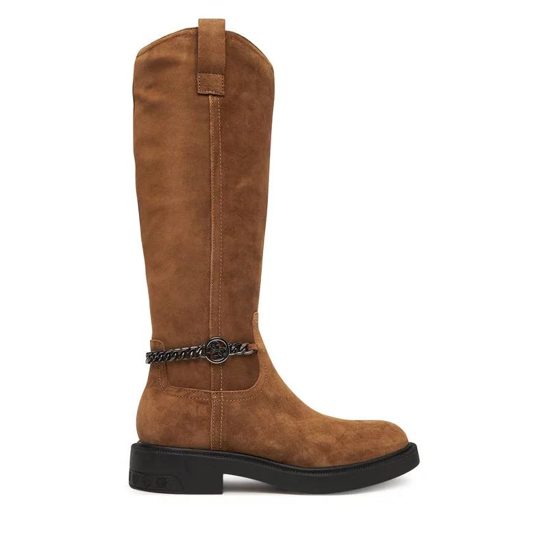 Μπότες Guess FLFYN2 LEA11 Καφέ
