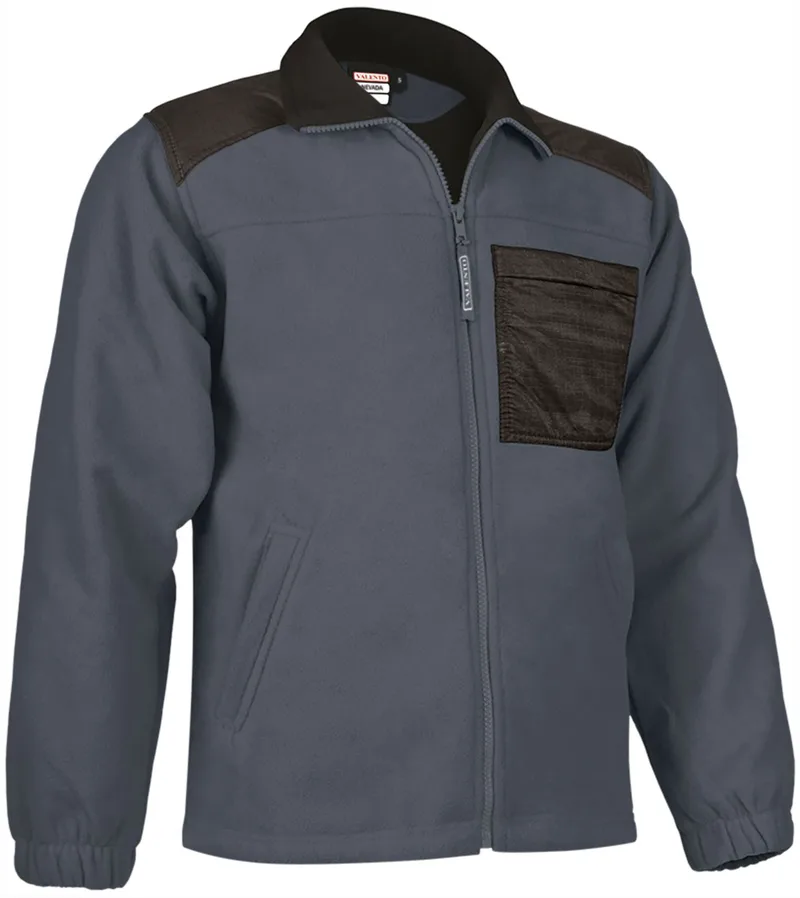 Μπουφάν Fleece NEVADA Valento FPVANEVGN Cement Grey-Black