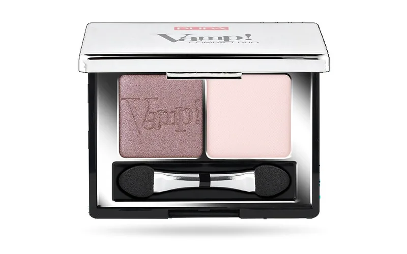 Pupa Vamp! Compact Duo Eyeshadow - 003 Soft Mauve (2.2g)