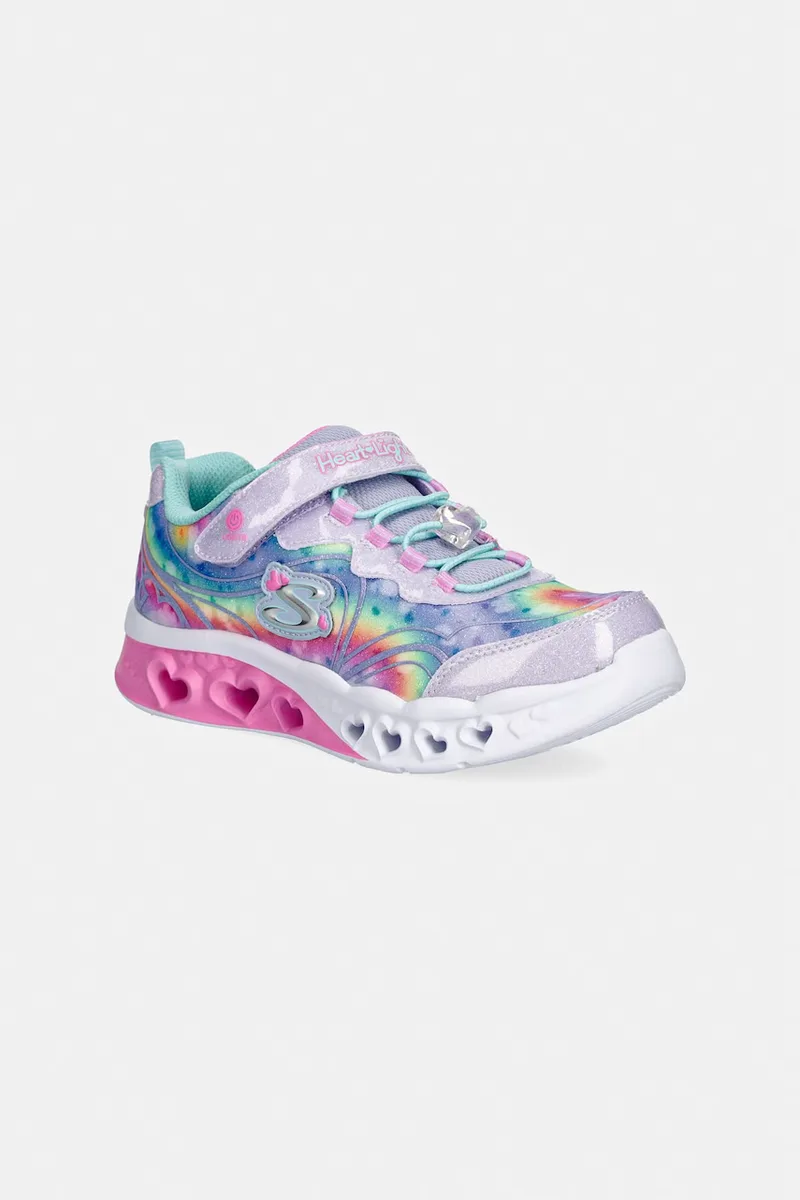 Skechers FLUTTER HEART LIGHTS GROOVY SWIRL αθλητικά παιδικά