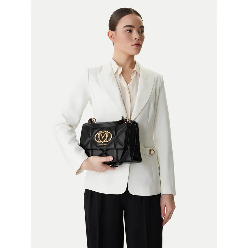 Τσάντα LOVE MOSCHINO JC4112PP1OLC0000 Μαύρο