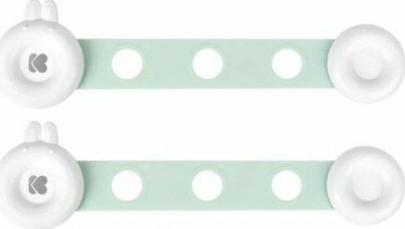 Kikkaboo Ασφάλεια Πολλαπλών Χρήσεων 2Τμχ Mint (31108030026)
