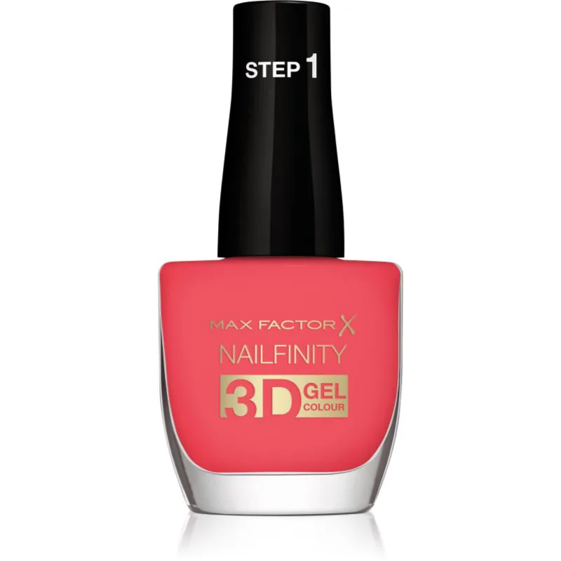 Max Factor Nailfinity Gel Colour τζελ βερνίκι νυχιών χωρίς τη χρήση των UV/LED λαμπτήρων απόχρωση 270 Glamour Galore 12 ml