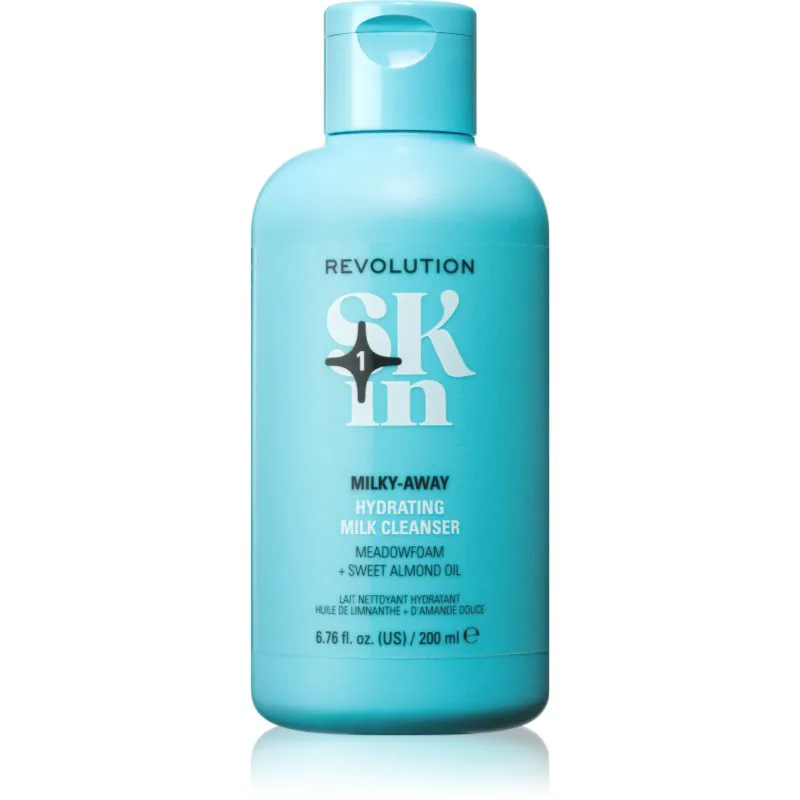 Revolution Skincare Happy Hydrate Meadowfoam Hydrating Milk Cleanser Ενυδατική Λοσιόν Καθαρισμού 200 ml