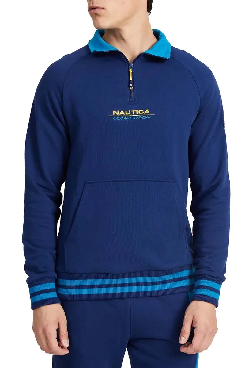 Μπλούζα Μακρυμάνικη Nautica Plimpton 1/4 Zip Top 3NCN7E00407-429 Ανδρικό