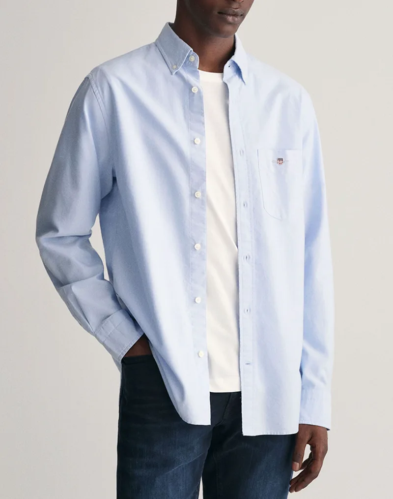 GANT ΥΠΟΚΑΜΙΣΟ ΜΜ REG OXFORD SHIRT 3G3000200-455 LightBlue