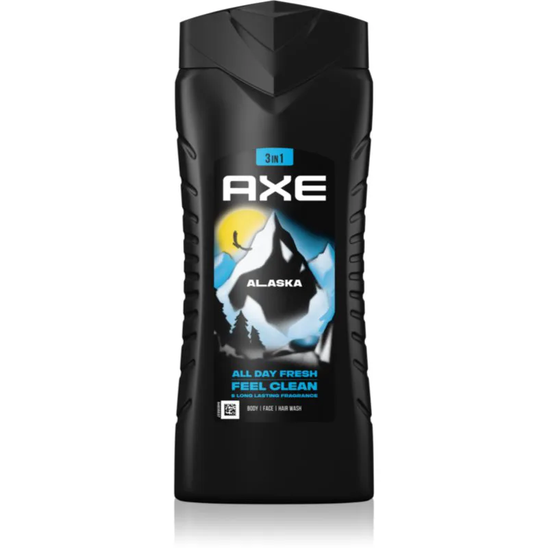 Axe Alaska τζελ για ντους για πρόσωπο, σώμα και μαλλιά 400 ml