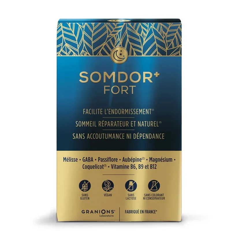 Granions SOMDOR+® Fort Facilitates falling asleep 30 tablets