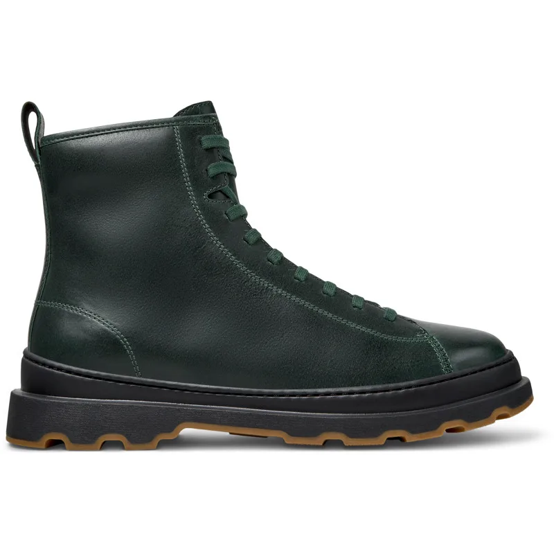 CAMPER Brutus+ - Μποτάκια Για Ανδρικα - Πράσινο, Μέγεθος , Smooth leather