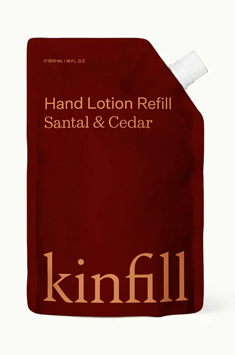 Ανταλλακτικό λοσιόν χεριών Kinfill Santal & Ceda 500 ml