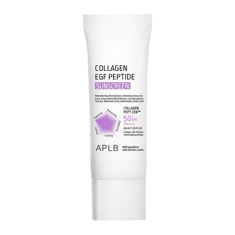 Aplb Collagene EGF Peptidi Protezione Solare SPF50+ Idratante 40ml