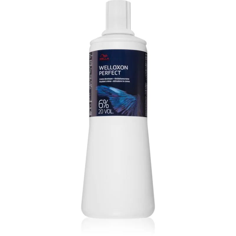 Wella Professionals Welloxon Perfect γαλάκτωμα ενεργοποίησης 6 % 20 vol για όλους τους τύπους μαλλιών 1000 ml
