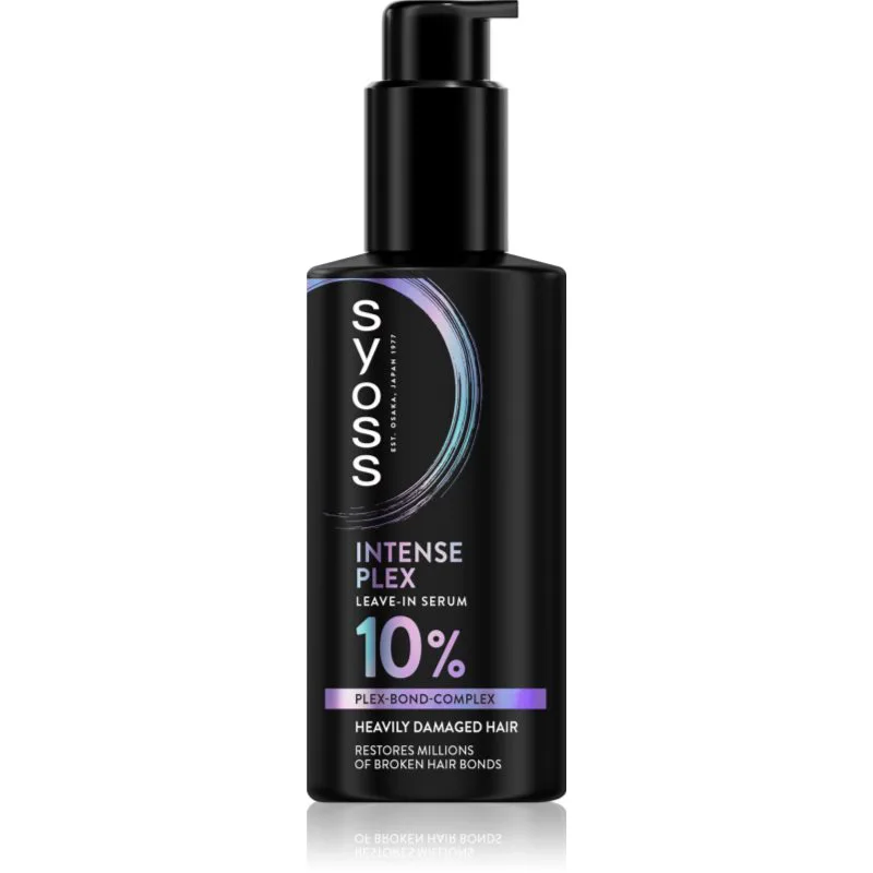 Syoss Intense Plex ορός χωρίς ξέβγαλμα για πολύ κατεστραμμένα μαλλιά 100 ml