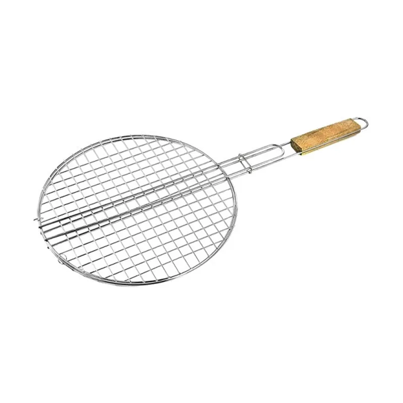 BORMANN Elite BBQ1001 Σχάρα Ιnox Διπλή Φ40cm 024378