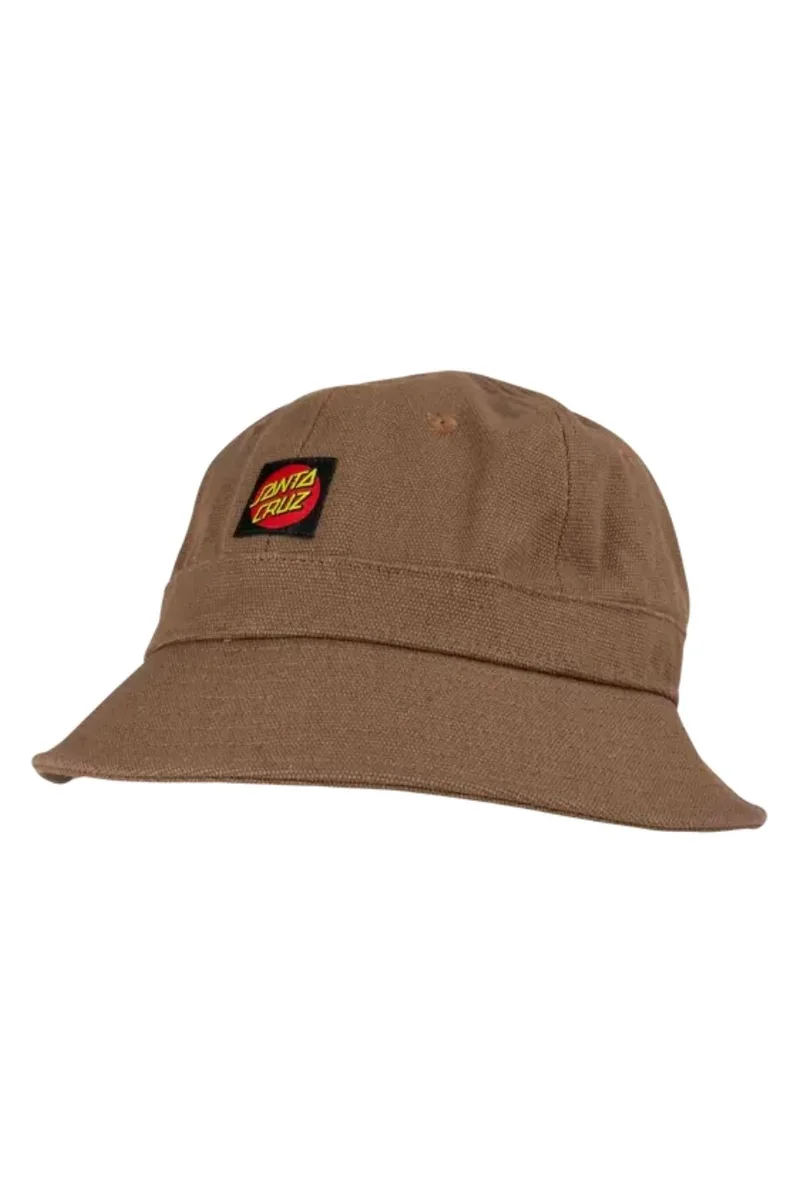 SANTA CRUZ Classic Label Bell Hat - Καφέ-SCA-HAT-0065-GREEN